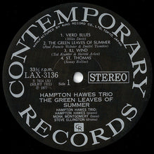 画像をギャラリービューアに読み込む, Hampton Hawes Trio - The Green Leaves Of Summer (LP Record / Used)
