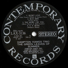画像をギャラリービューアに読み込む, Hampton Hawes Trio - The Green Leaves Of Summer (LP Record / Used)
