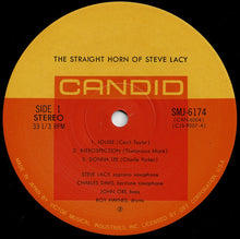 画像をギャラリービューアに読み込む, Steve Lacy - The Straight Horn Of Steve Lacy (LP Record / Used)
