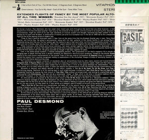 Paul Desmond - "First Place Again" Playboy (LP Record / Used)