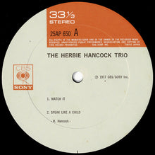 画像をギャラリービューアに読み込む, Herbie Hancock - The Herbie Hancock Trio (LP Record / Used)
