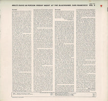 画像をギャラリービューアに読み込む, Miles Davis - In Person, Friday Night At The Blackhawk, San Francisco, Volume I (LP Record / Used)
