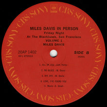 画像をギャラリービューアに読み込む, Miles Davis - In Person, Friday Night At The Blackhawk, San Francisco, Volume I (LP Record / Used)
