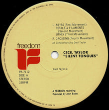 画像をギャラリービューアに読み込む, Cecil Taylor - Silent Tongues: Live At Montreux &#39;74 (LP Record / Used)
