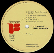 画像をギャラリービューアに読み込む, Cecil Taylor - Silent Tongues: Live At Montreux &#39;74 (LP Record / Used)
