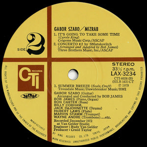Gabor Szabo - Mizrab (LP Record / Used)