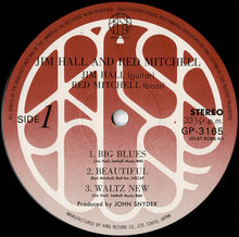 画像をギャラリービューアに読み込む, Jim Hall, Red Mitchell - Jim Hall / Red Mitchell ‎ (LP Record / Used)
