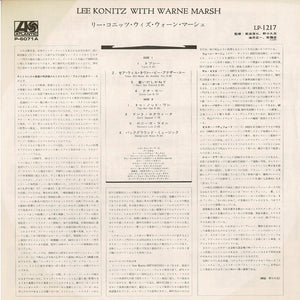 Lee Konitz, Warne Marsh - Lee Konitz With Warne Marsh (LP Record / Used)
