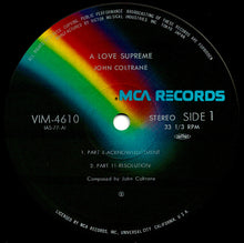 画像をギャラリービューアに読み込む, John Coltrane - A Love Supreme (LP Record / Used)
