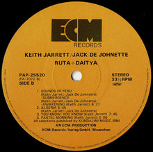 画像をギャラリービューアに読み込む, Keith Jarrett - Ruta And Daitya (LP Record / Used)
