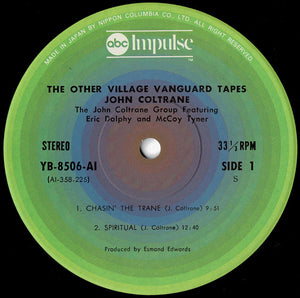 John Coltrane - The Other Village Vanguard Tapes (LP Record / Used)