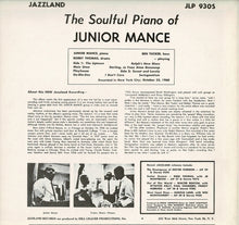 画像をギャラリービューアに読み込む, Junior Mance - The Soulful Piano Of Junior Mance (LP Record / Used)
