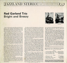 画像をギャラリービューアに読み込む, Red Garland Trio - Bright And Breezy (LP Record / Used)
