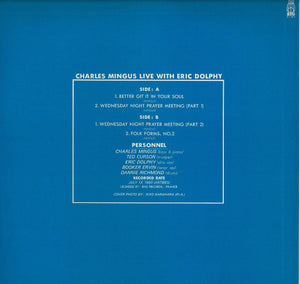 Charles Mingus, Eric Dolphy - Charles Mingus Live With Eric Dolphy (LP Record / Used)