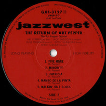 画像をギャラリービューアに読み込む, Art Pepper - The Return Of Art Pepper (LP Record / Used)

