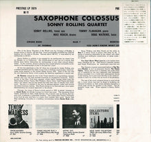 画像をギャラリービューアに読み込む, Sonny Rollins - Saxophone Colossus (LP Record / Used)
