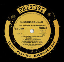 Load image into Gallery viewer, Lee Konitz - Subconscious-Lee (LP Record / Used)
