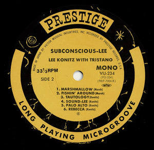 Lee Konitz - Subconscious-Lee (LP Record / Used)