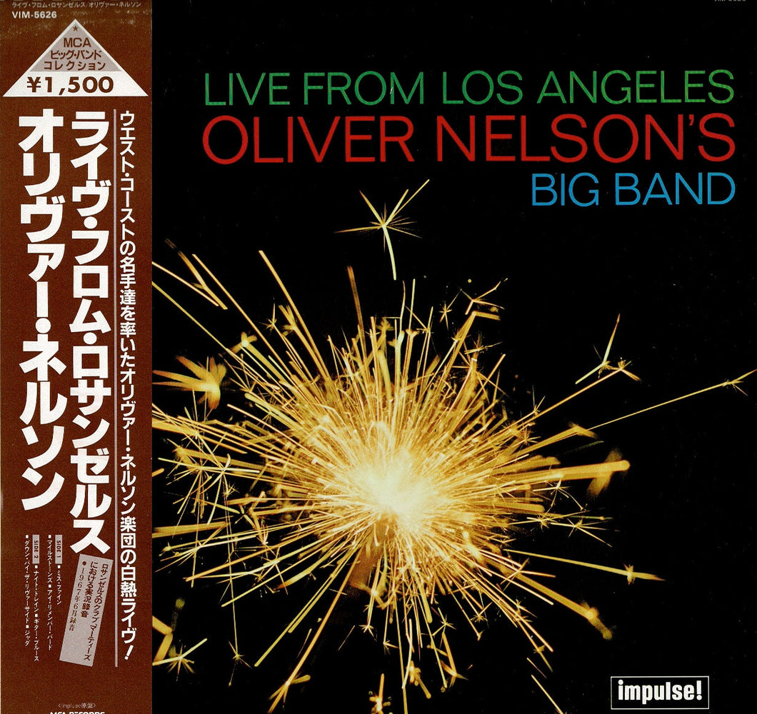 Oliver Nelson's Big Band - Live From Los Angeles  (LP Record / Used)