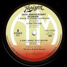 Load image into Gallery viewer, Dave Brubeck - 25th Anniversary Reunion (LP Record / Used)
