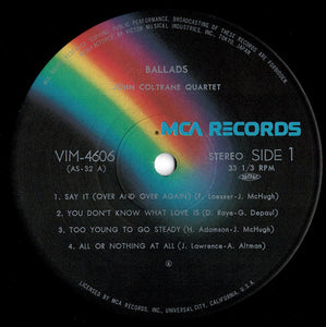 John Coltrane - Ballads (LP Record / Used)