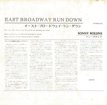 Load image into Gallery viewer, Sonny Rollins - East Broadway Run Down (LP Record / Used)
