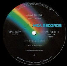 Load image into Gallery viewer, John Coltrane - A Love Supreme (LP Record / Used)
