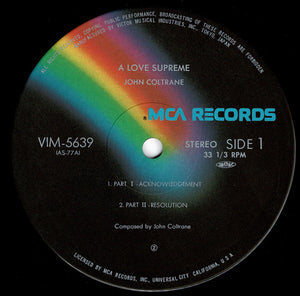 John Coltrane - A Love Supreme (LP Record / Used)