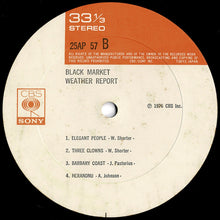 画像をギャラリービューアに読み込む, Weather Report - Black Market (LP Record / Used)
