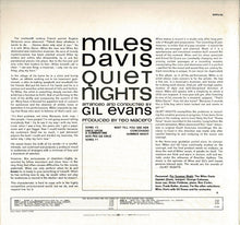 画像をギャラリービューアに読み込む, Miles Davis - Quiet Nights (LP Record / Used)
