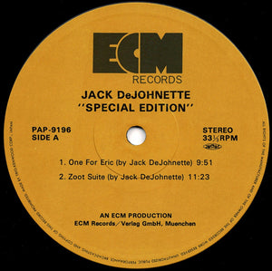 Jack DeJohnette - Special Edition (LP Record / Used)