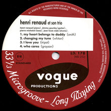 画像をギャラリービューアに読み込む, Henri Renaud - Henri Renaud Et Son Trio (LP Record / Used)
