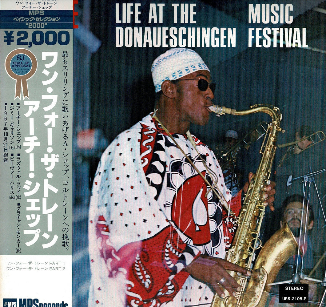 Archie Shepp - Life At The Donaueschingen Music Festival (LP Record / Used)
