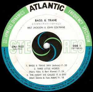Milt Jackson, John Coltrane - Bags & Trane (LP Record / Used)