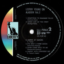 画像をギャラリービューアに読み込む, Lester Young - On Aladdin Vol. 2 (LP Record / Used)

