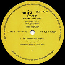 画像をギャラリービューアに読み込む, Eric Dolphy - The Berlin Concerts (LP Record / Used)
