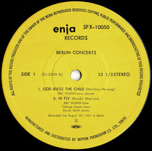画像をギャラリービューアに読み込む, Eric Dolphy - The Berlin Concerts (LP Record / Used)
