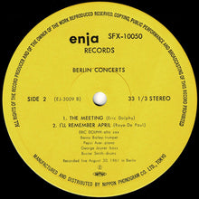 画像をギャラリービューアに読み込む, Eric Dolphy - The Berlin Concerts (LP Record / Used)
