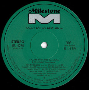 Sonny Rollins - Next Album (LP Record / Used)