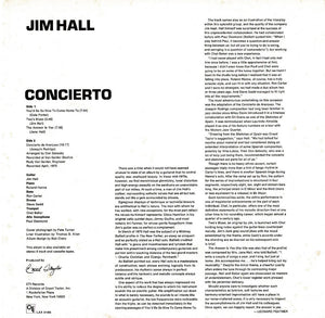 Jim Hall - Concierto (LP Record / Used)