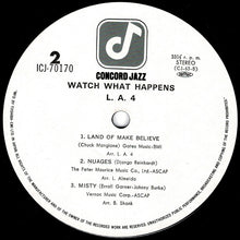 画像をギャラリービューアに読み込む, L.A.4 - Watch What Happens (LP Record / Used)
