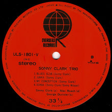 画像をギャラリービューアに読み込む, Sonny Clark Trio - Sonny Clark Trio (LP Record / Used)
