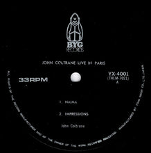 Load image into Gallery viewer, John Coltrane - Live In Paris (LP Record / Used)
