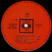 Load image into Gallery viewer, Thelonious Monk - Solo Monk (LP Record / Used)
