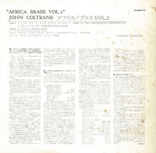 画像をギャラリービューアに読み込む, John Coltrane - The Africa Brass Sessions, Vol. 2 (LP Record / Used)
