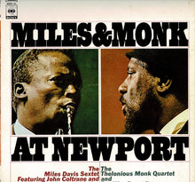 画像をギャラリービューアに読み込む, Miles Davis, Thelonious Monk - Miles &amp; Monk At Newport (LP Record / Used)
