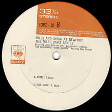 画像をギャラリービューアに読み込む, Miles Davis, Thelonious Monk - Miles &amp; Monk At Newport (LP Record / Used)
