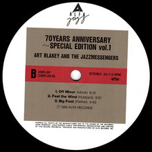 画像をギャラリービューアに読み込む, Art Blakey &amp; The Jazz Messengers - 70 Years Anniversary - Special Edition Vol.1 (LP Record / Used)
