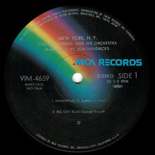 画像をギャラリービューアに読み込む, George Russell - New York, N.Y. (LP Record / Used)
