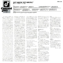 画像をギャラリービューアに読み込む, Scott Hamilton - Scott Hamilton, 2 (LP Record / Used)
